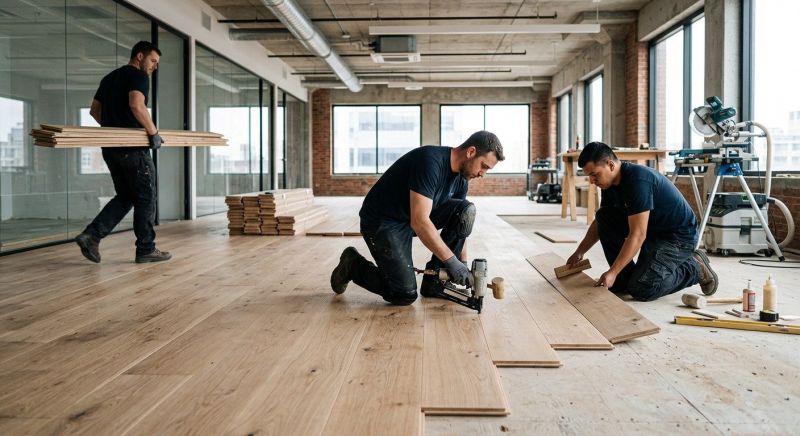 Commercial Hardwood Service in Delaware County, OH