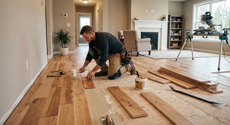 Engineered Wood Installation in Westerville, OH