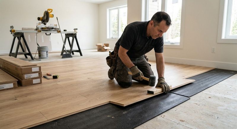 Engineered Wood Installation in Westerville, OH