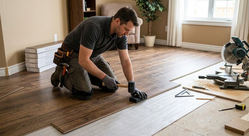Laminate Floor Installation in Groveport, OH