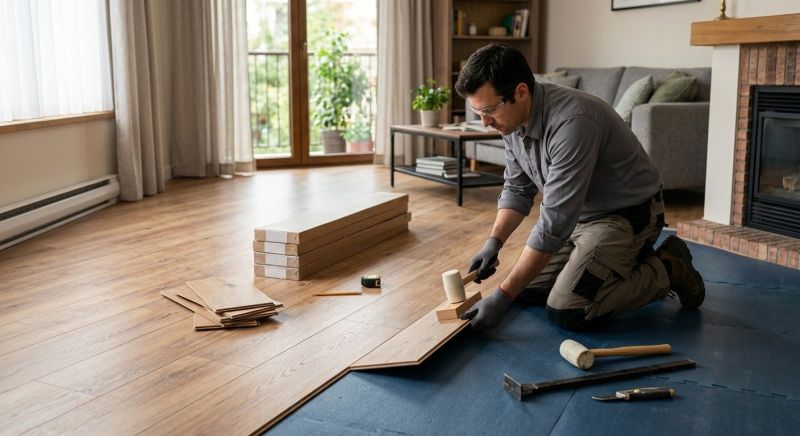 Laminate Floor Replacement in Delaware, OH