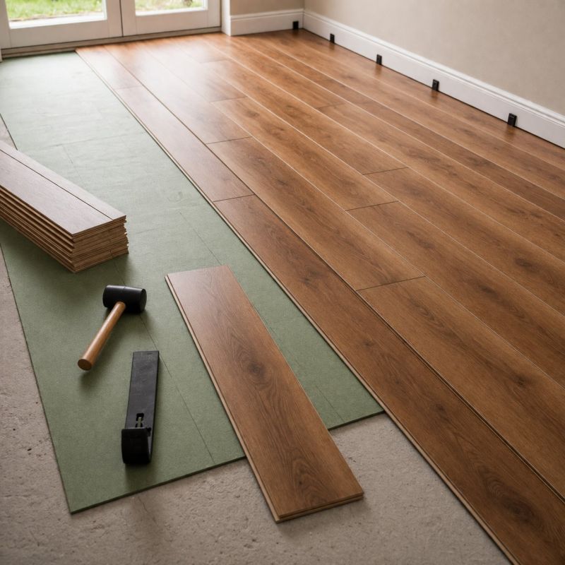 Laminate Floor Replacement in Galena, OH