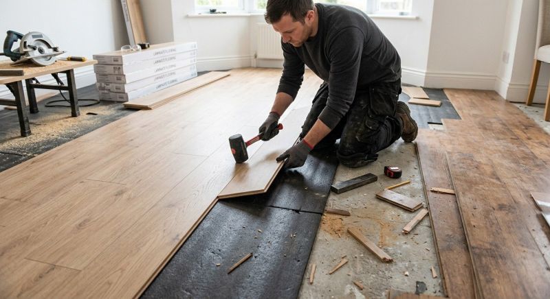 Laminate Floor Replacement in Johnstown, OH