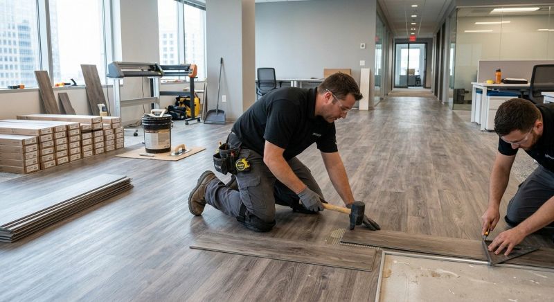 Linoleum Floor Installation in Canal Winchester, OH