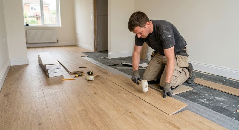 Linoleum Floor Installation in Galena, OH