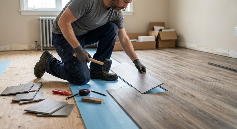 Linoleum Floor Installation in New Albany, OH