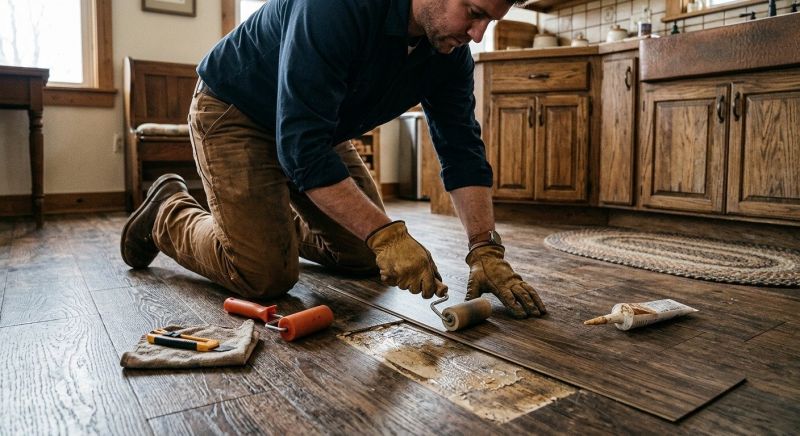 Linoleum Floor Installation in Plain City, OH