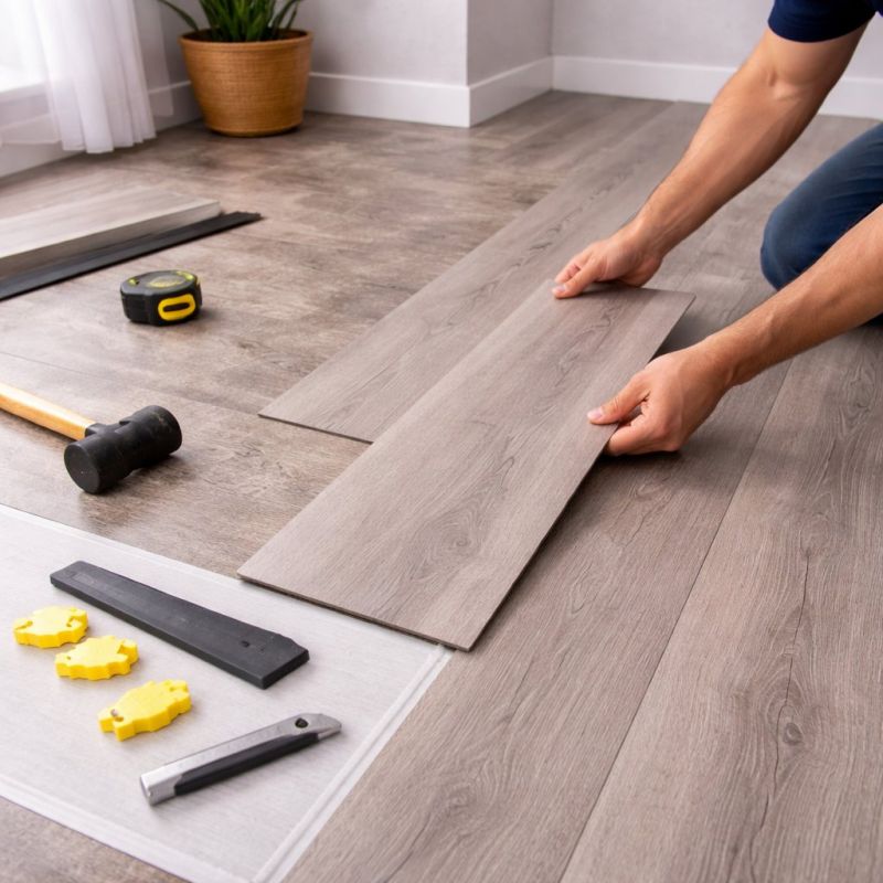 Luxury Vinyl Tile Installation in New Albany, OH