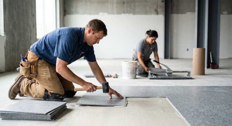 Lvt Flooring Installation in Marengo, OH