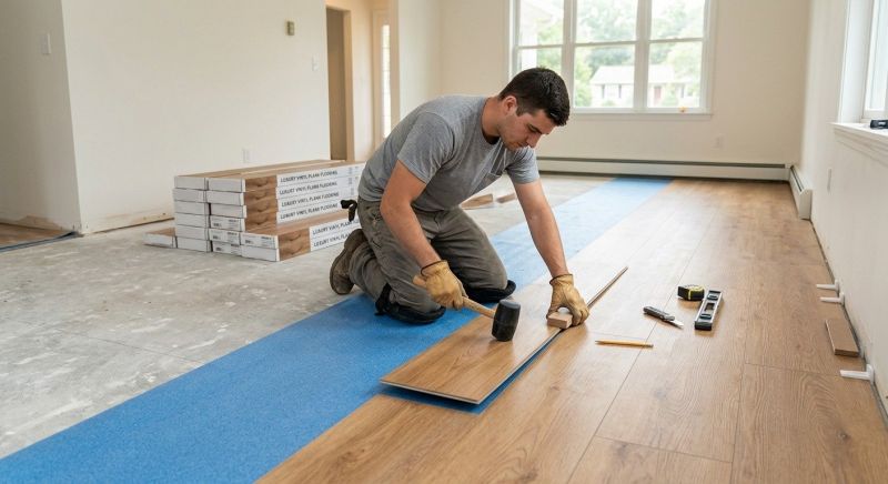 Lvt Flooring Installation in Reynoldsburg, OH