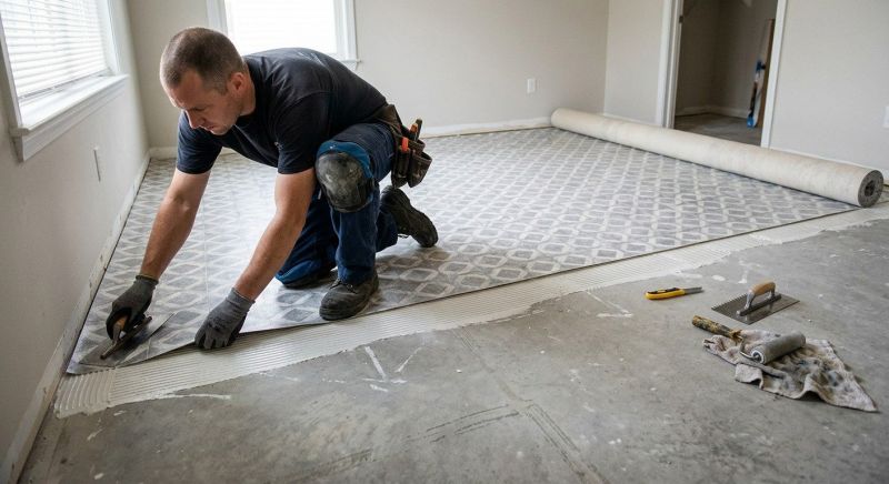Sheet Flooring Installation in Delaware, OH