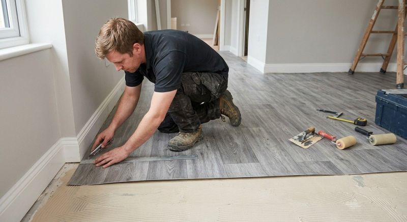 Sheet Flooring Installation in Dublin, OH