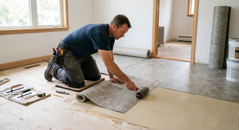 Sheet Flooring Installation in Pickerington, OH