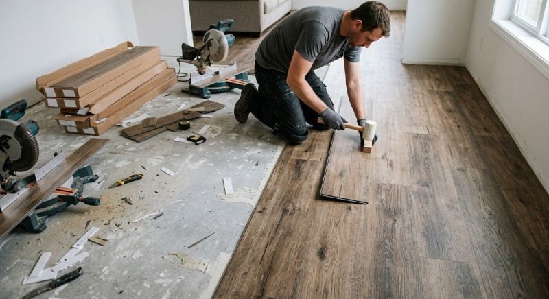 Vinyl Flooring Installation in Carroll, OH