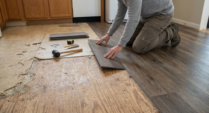 Vinyl Flooring Installation in Delaware County, OH