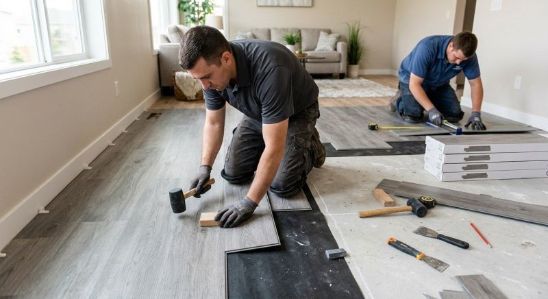 Vinyl Flooring Installation in West Jefferson, OH