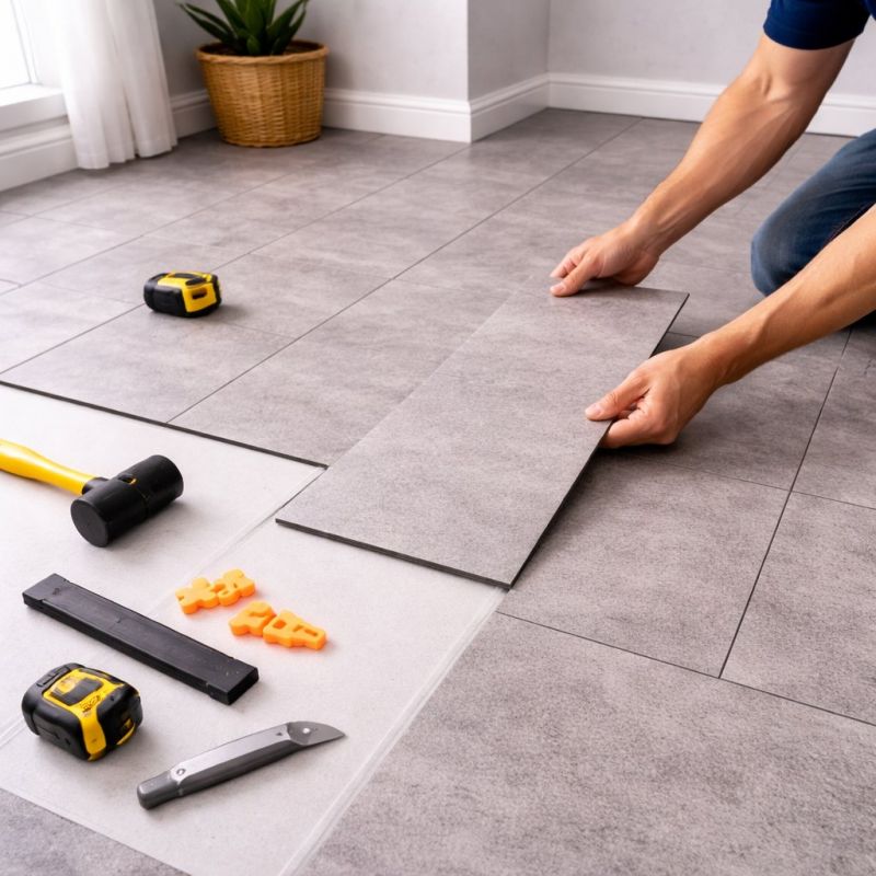 Vinyl Tile Replacement in Westerville, OH