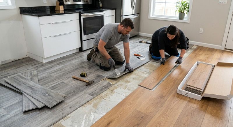 Vinyl Tile Replacement in Westerville, OH
